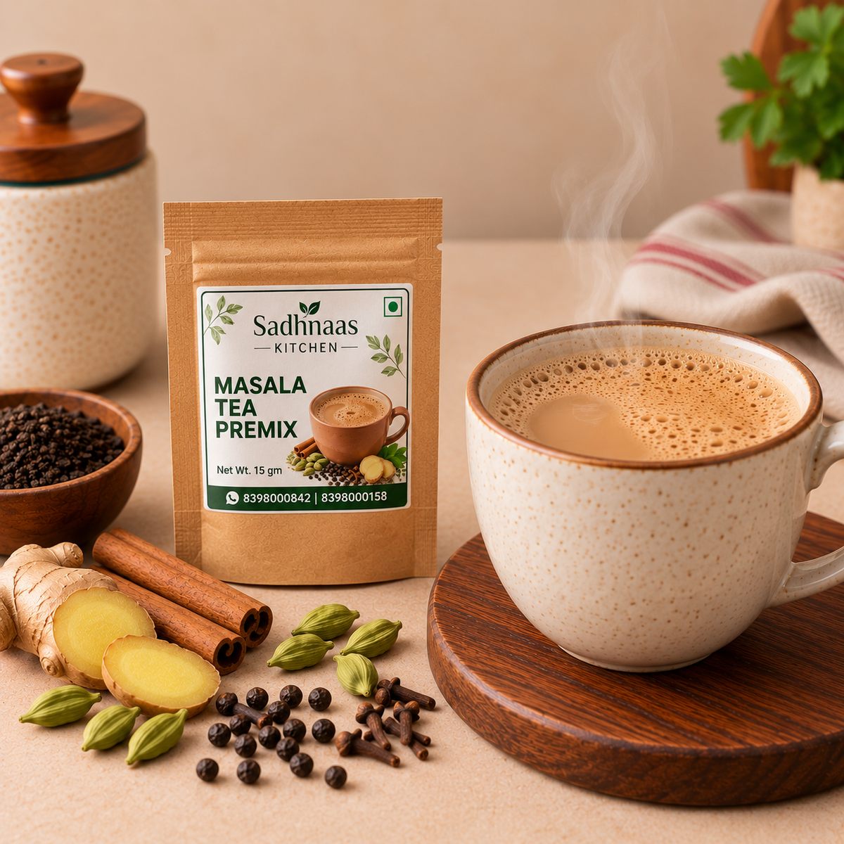 Instant Masala Tea Premix