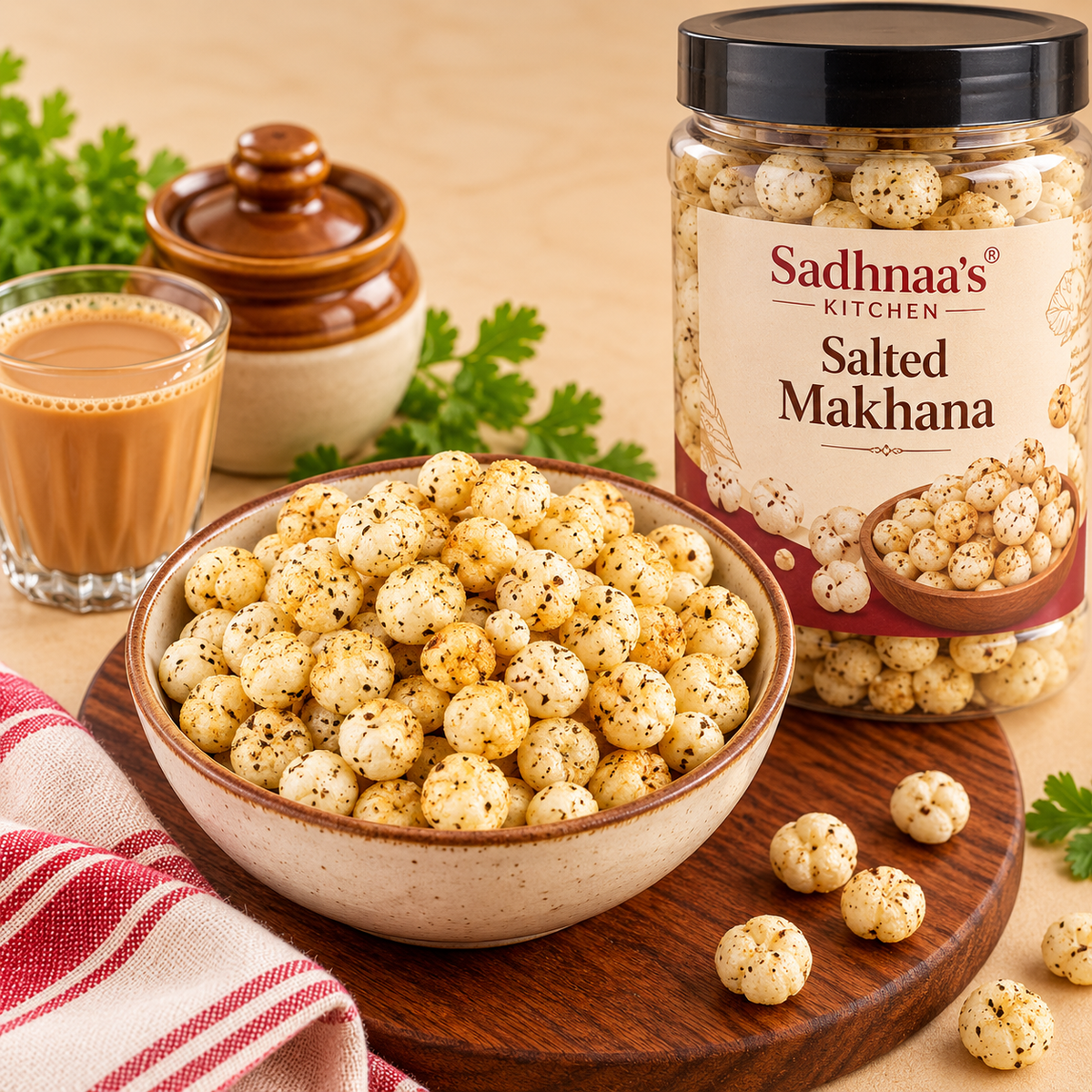 Roasted Makhana – Salted