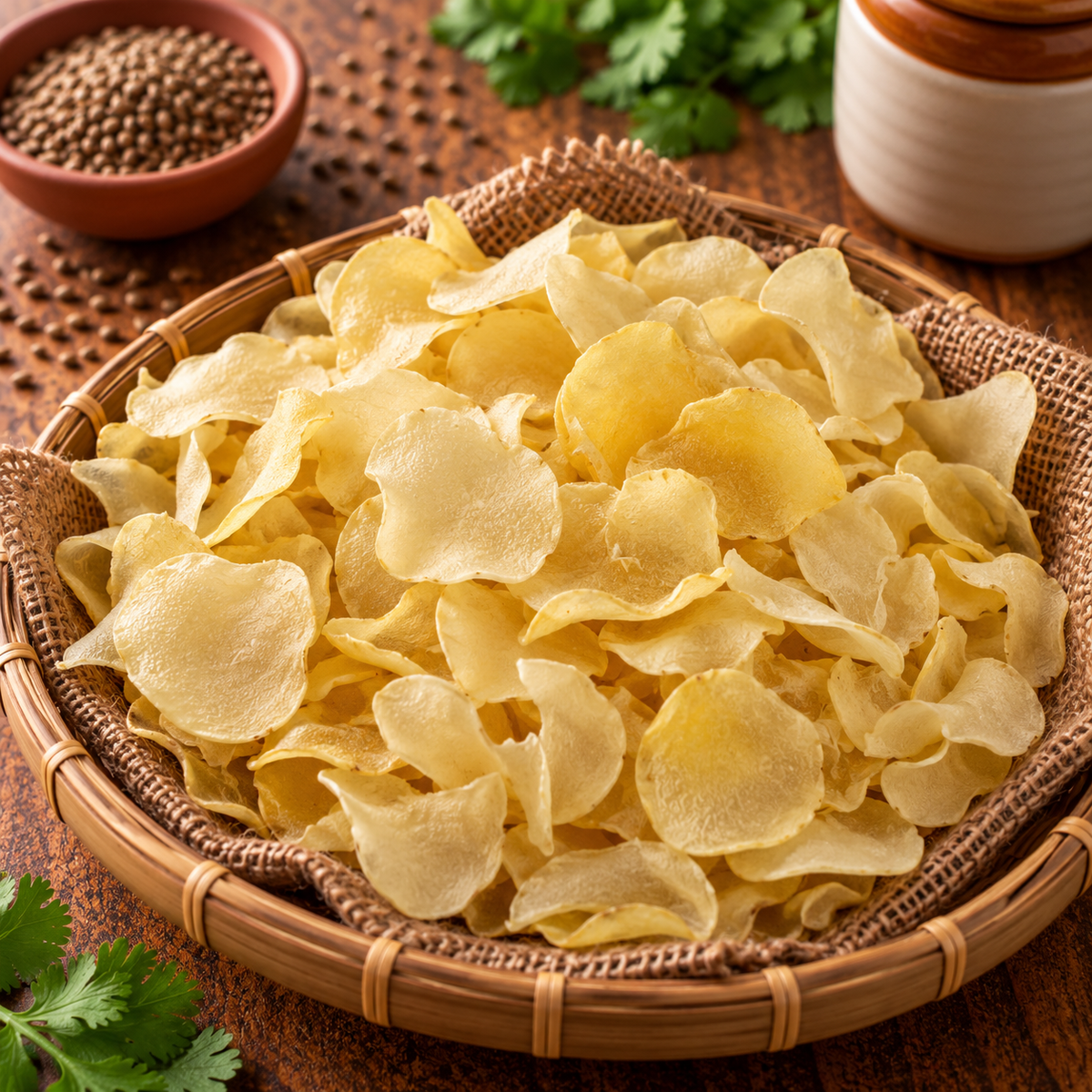 Aloo Dry Chips (Sun-Dried)