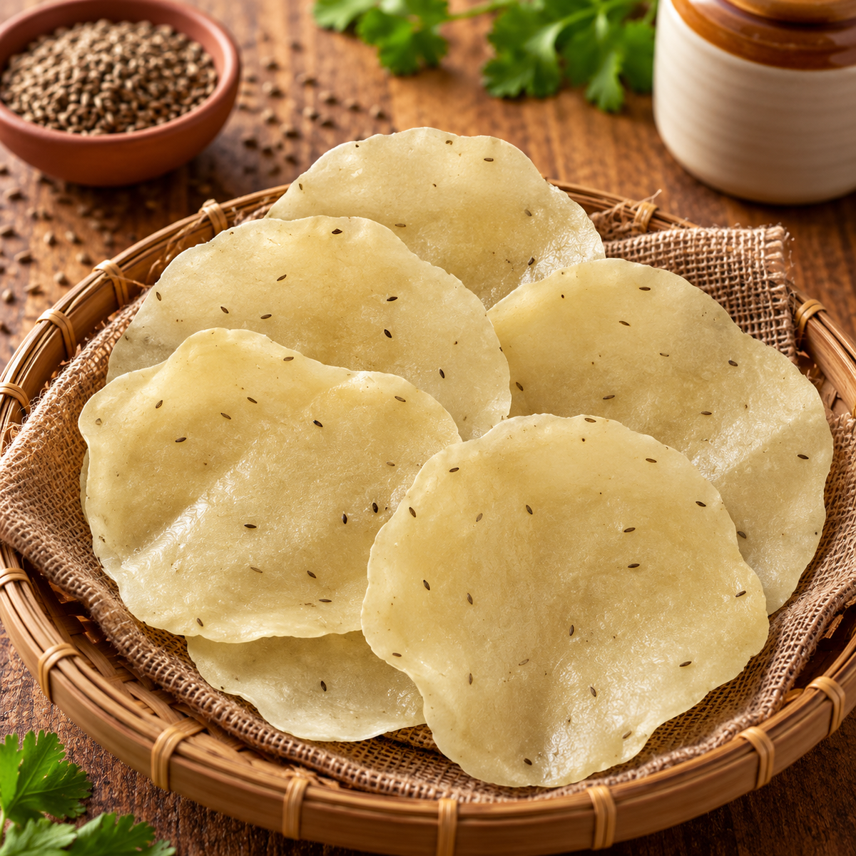 Rice Papad (Sun Dried)