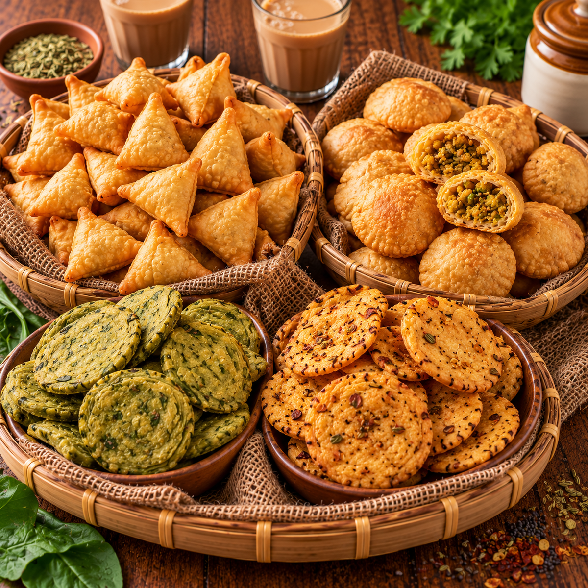 TEA TIME MATHI & SNACKS