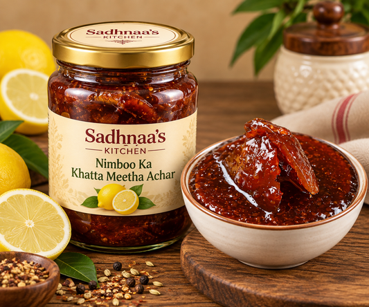 Nimboo Ka Khatta Mitha Achar
