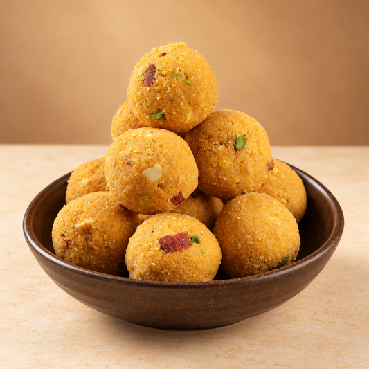 Besan Laddu (Dry Fruit)