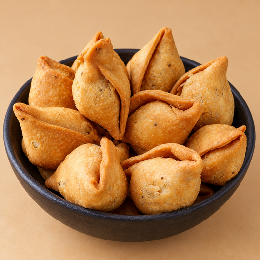 Mini Dal Dry Fruit  Samosi