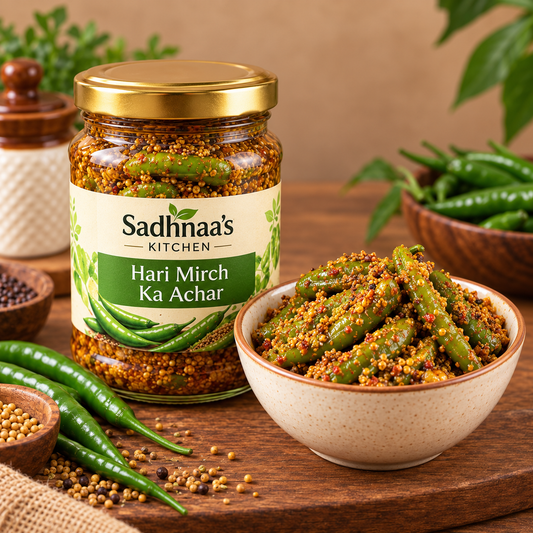 Hari Mirch Ka Achar