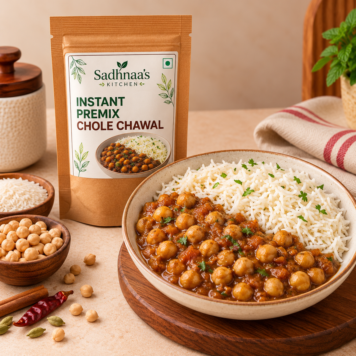 Instant Chole Chawal Premix