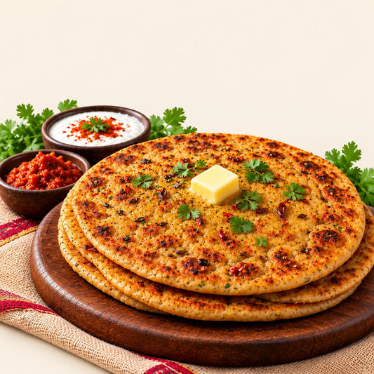 Rajasthani Paratha (Desi Ghee)